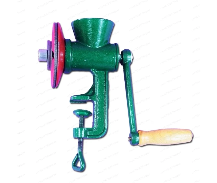 Grain Crusher Machine Pepper Countertop Clamp Barley Wheat Peanut Oats Hand Grain Grinder Mill Wheat Nuts Crusher Coffee Grinder