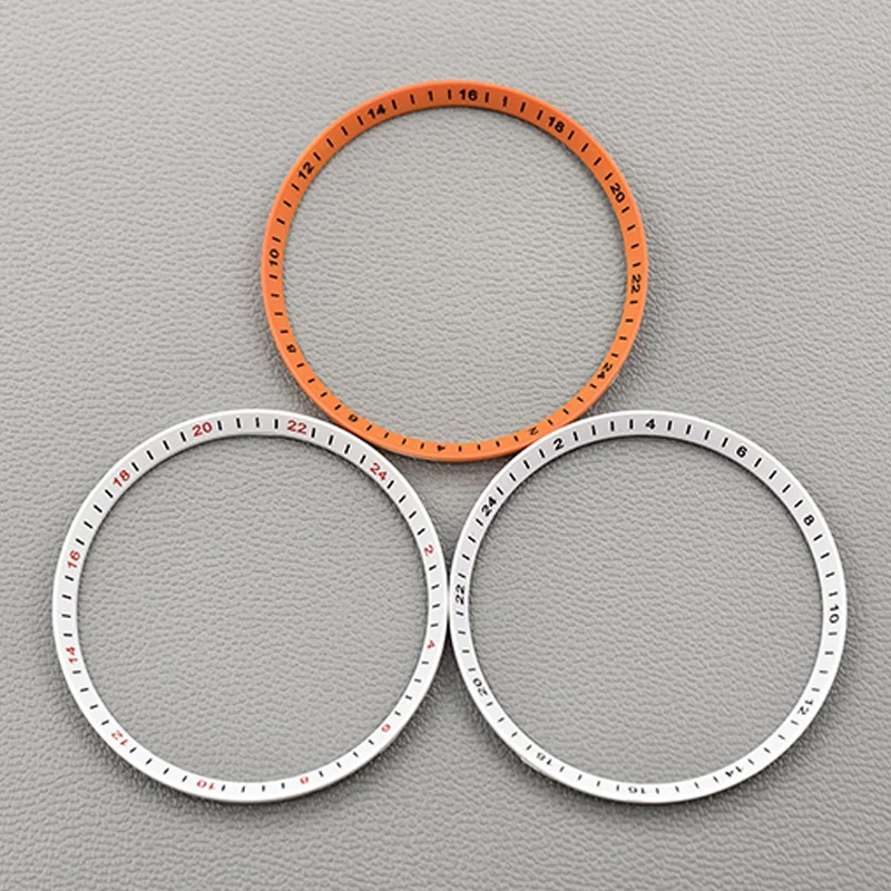 Mod 30.5mm Watch Chapter Ring Fit SRPD SKX007 SKX009 Watch Case Plastic Inner Ring NH35 NH36 Watch Case Part Replace