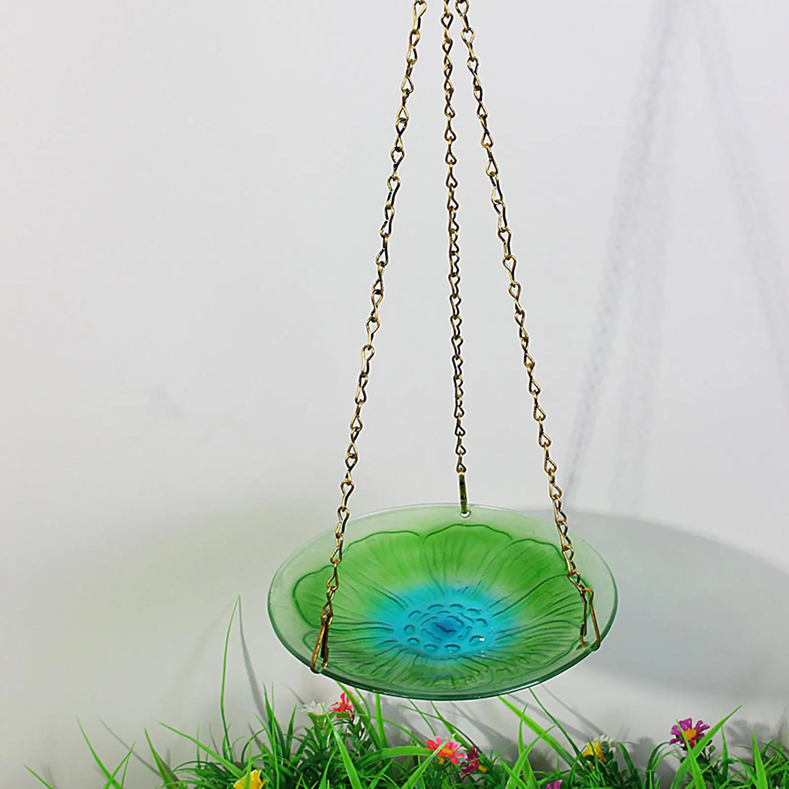 

Металлическая кормушка для колибри в форме цветка, на окно, для сада, двора, веранды, парка