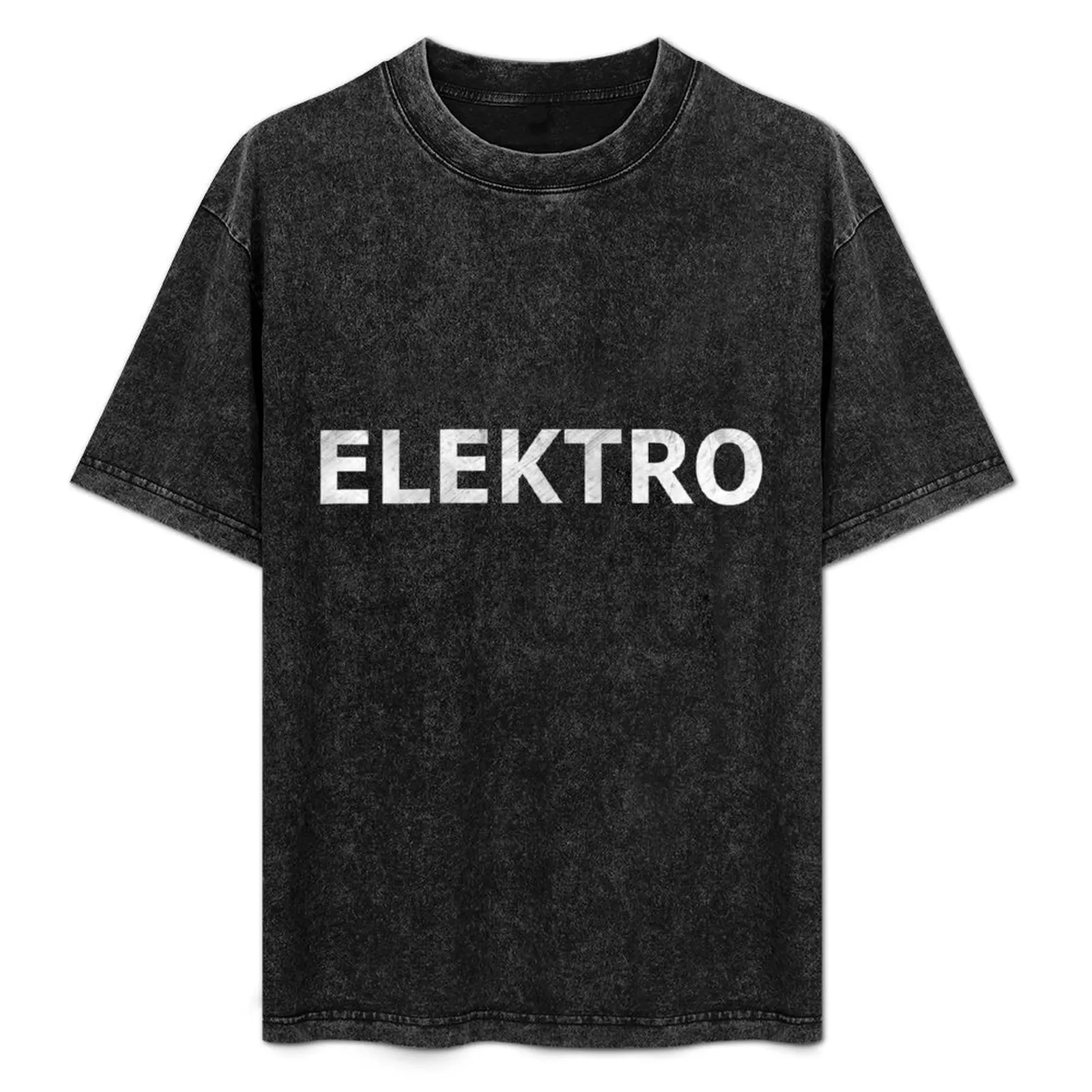 Elektro DayZ T-Shirt summer clothes oversized Men's t-shirt