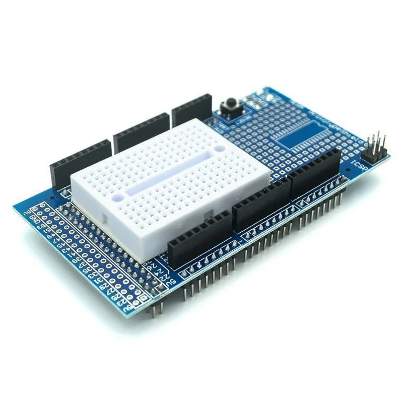 

1~50Pcs MEGA ProtoShield V3.0 Prototype Expansion Board Universal Board with Bread Board FOR MEGA2560