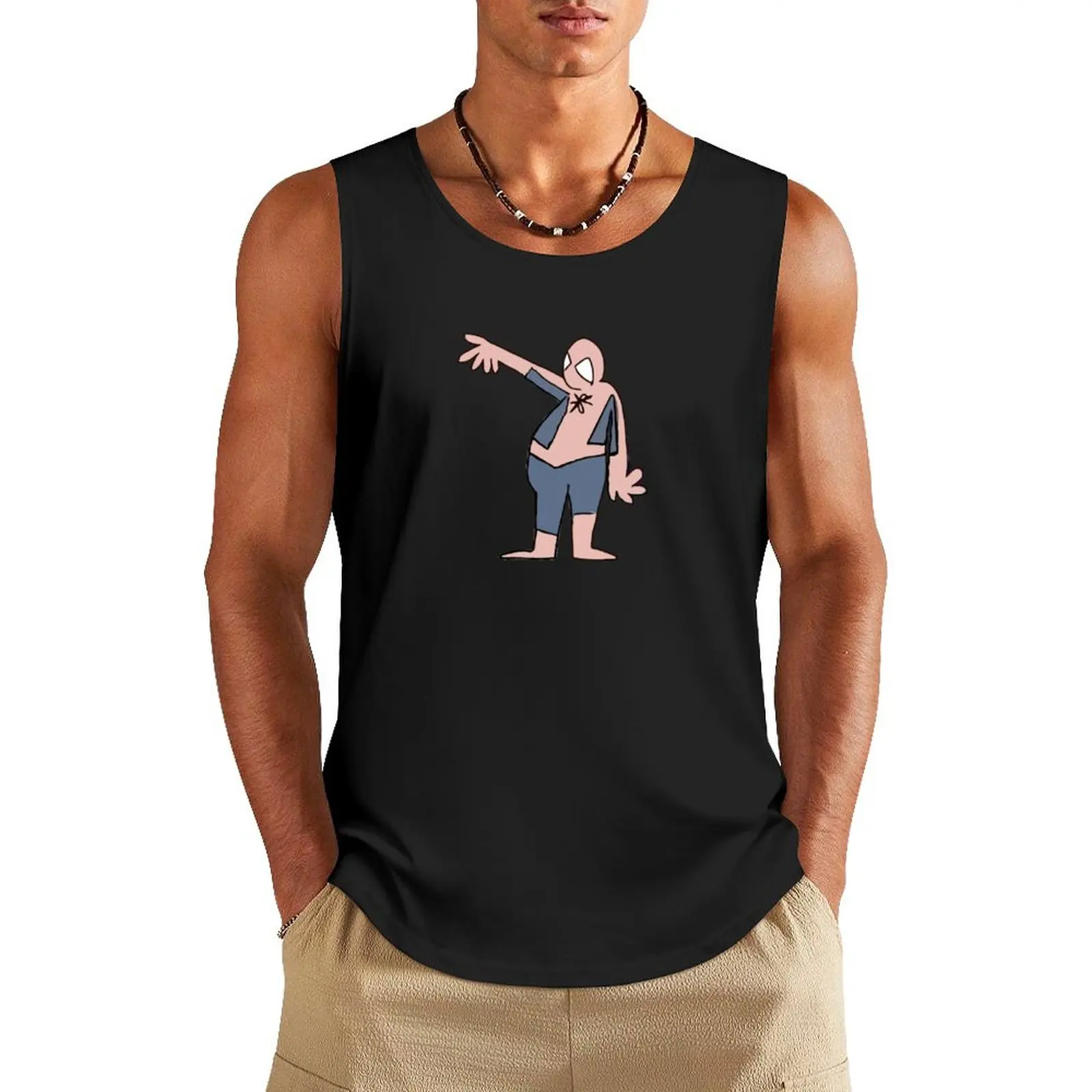 Paiderman Tank Top anime clothes Working vest