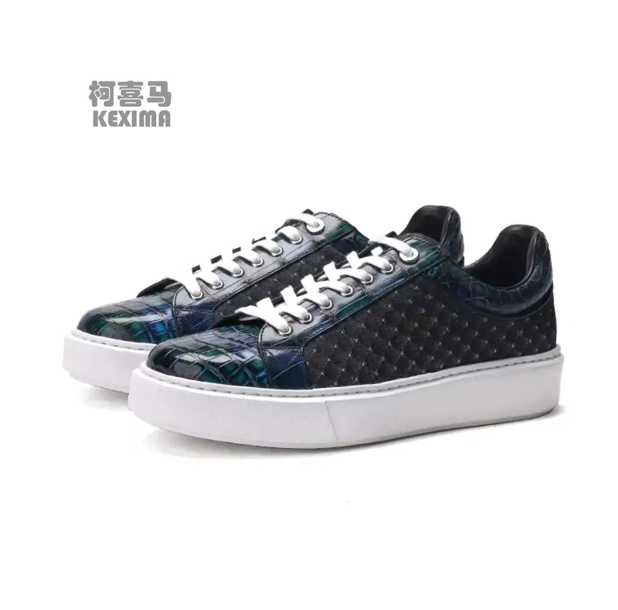 

Shenzhuanshanbao, Новое поступление, мужская обувь для отдыха, мужская обувь из крокодиловой кожи