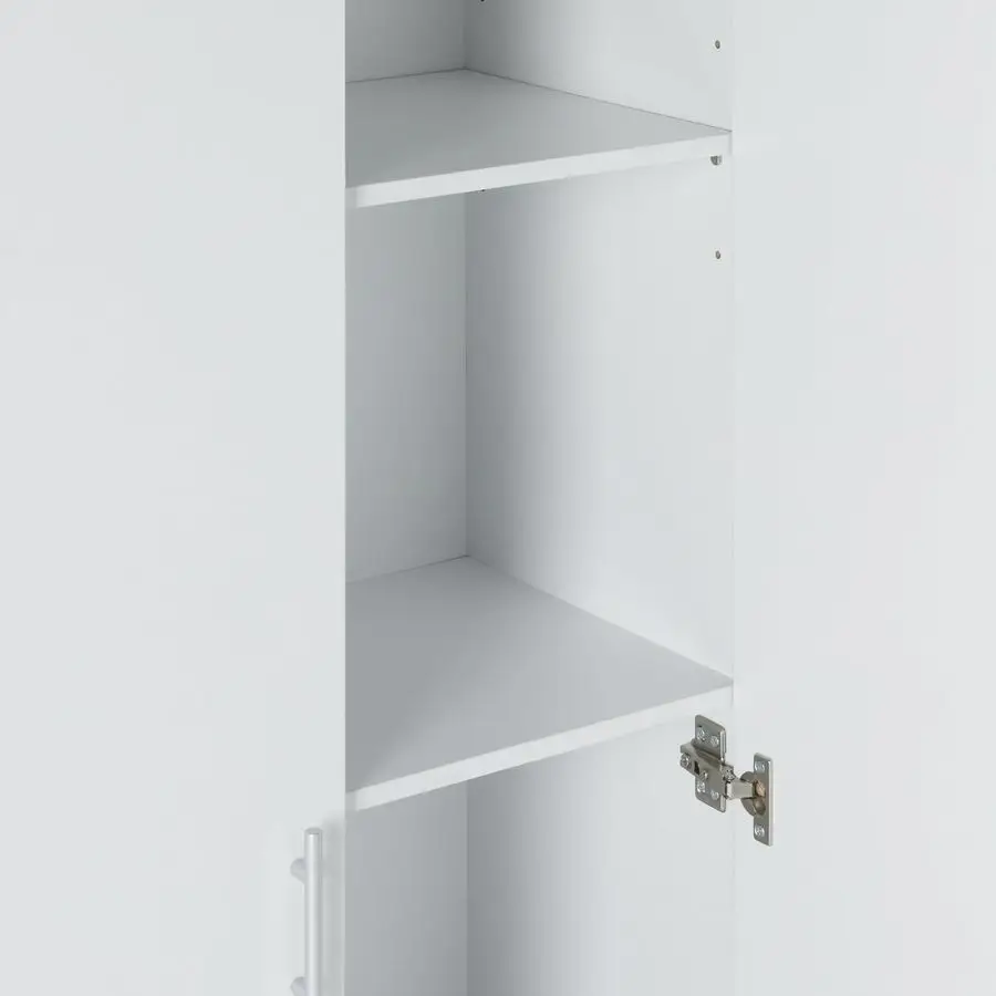 خزانة تخزين لمخزن المطبخ، أبيض #5