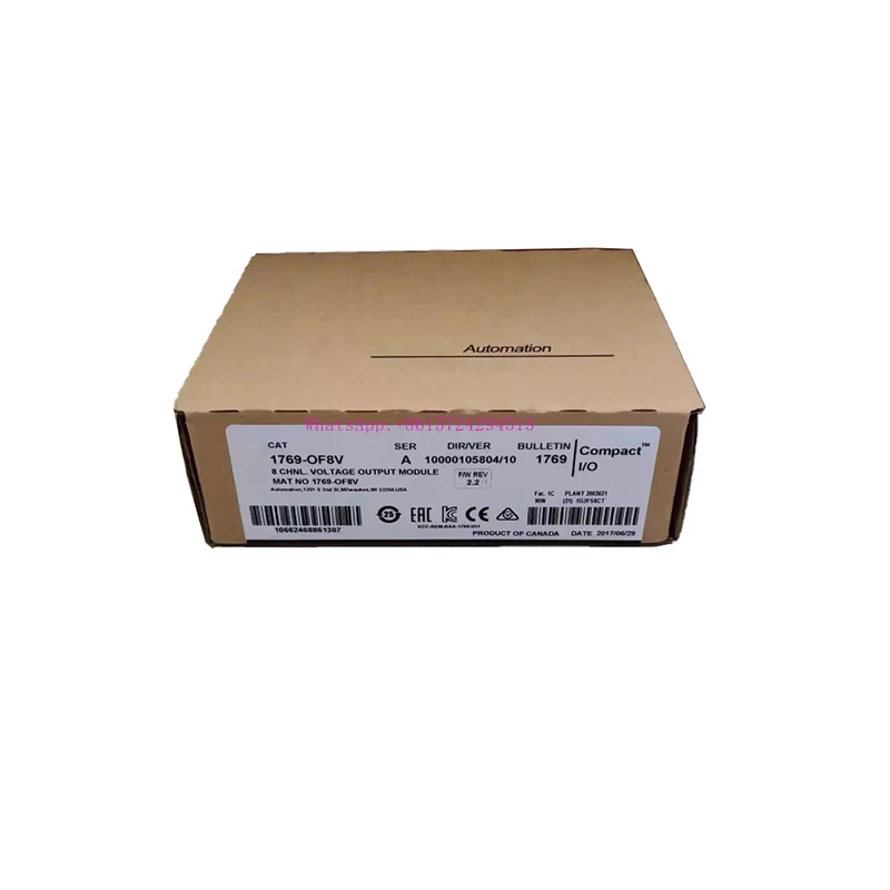 Brand New Original Packaging Product   1 year warranty 1769-OF8V