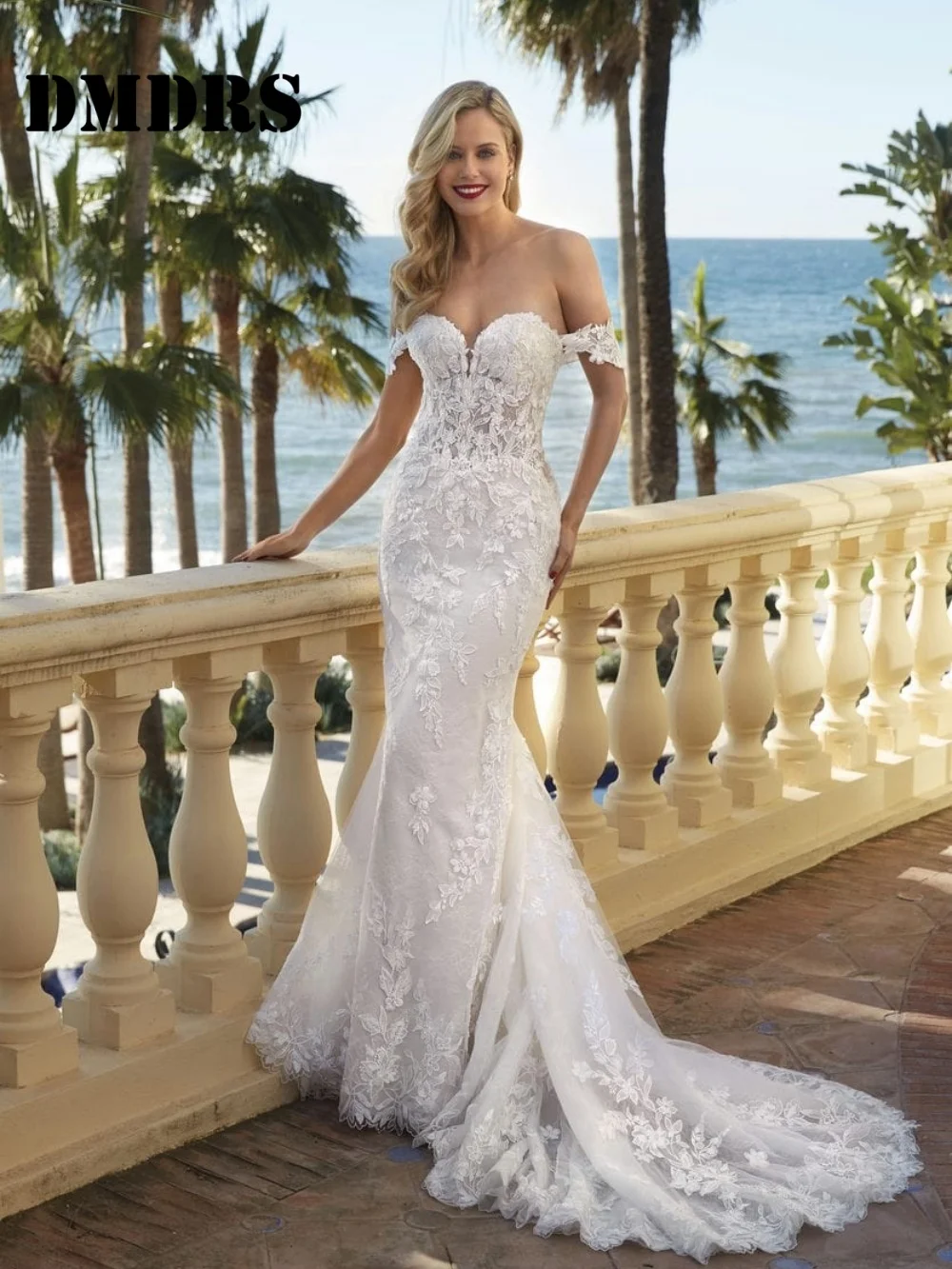 

Elegant Sleeveless Wedding Dresses Romantic Sweetheart Bridal Gowns Charming Appliqué Floor-Length Wedding Gowns Vestidos De Nov