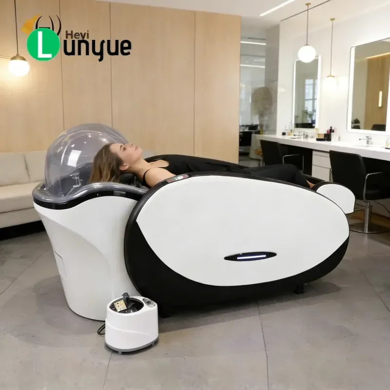 Luxury Thai Shampoo Spa Bed 3D 4D Full Body Electric Massage Sofa Chair with Heat for Home Relaxation Comfortable