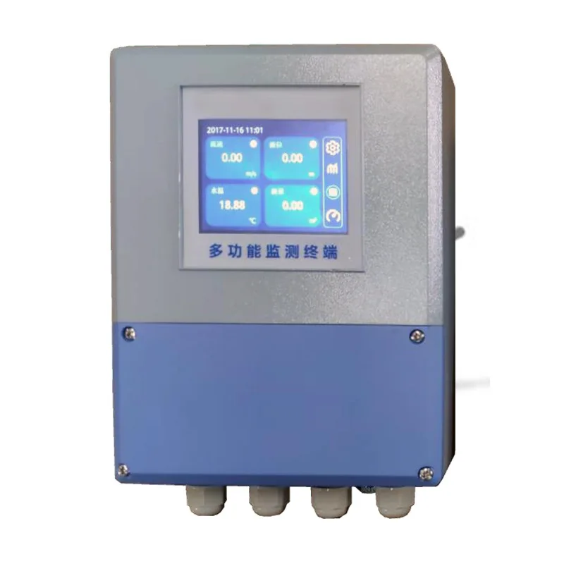 Online flowmeter, urban drainage pipe network flow rate ultrasonic flow monitor