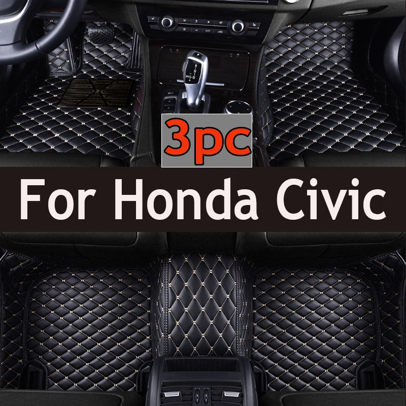 

Автомобильные коврики на заказ для Honda Civic 2012, 2013, 2014, 2015, автомобильные подкладки для ног, аксессуары для интерьера