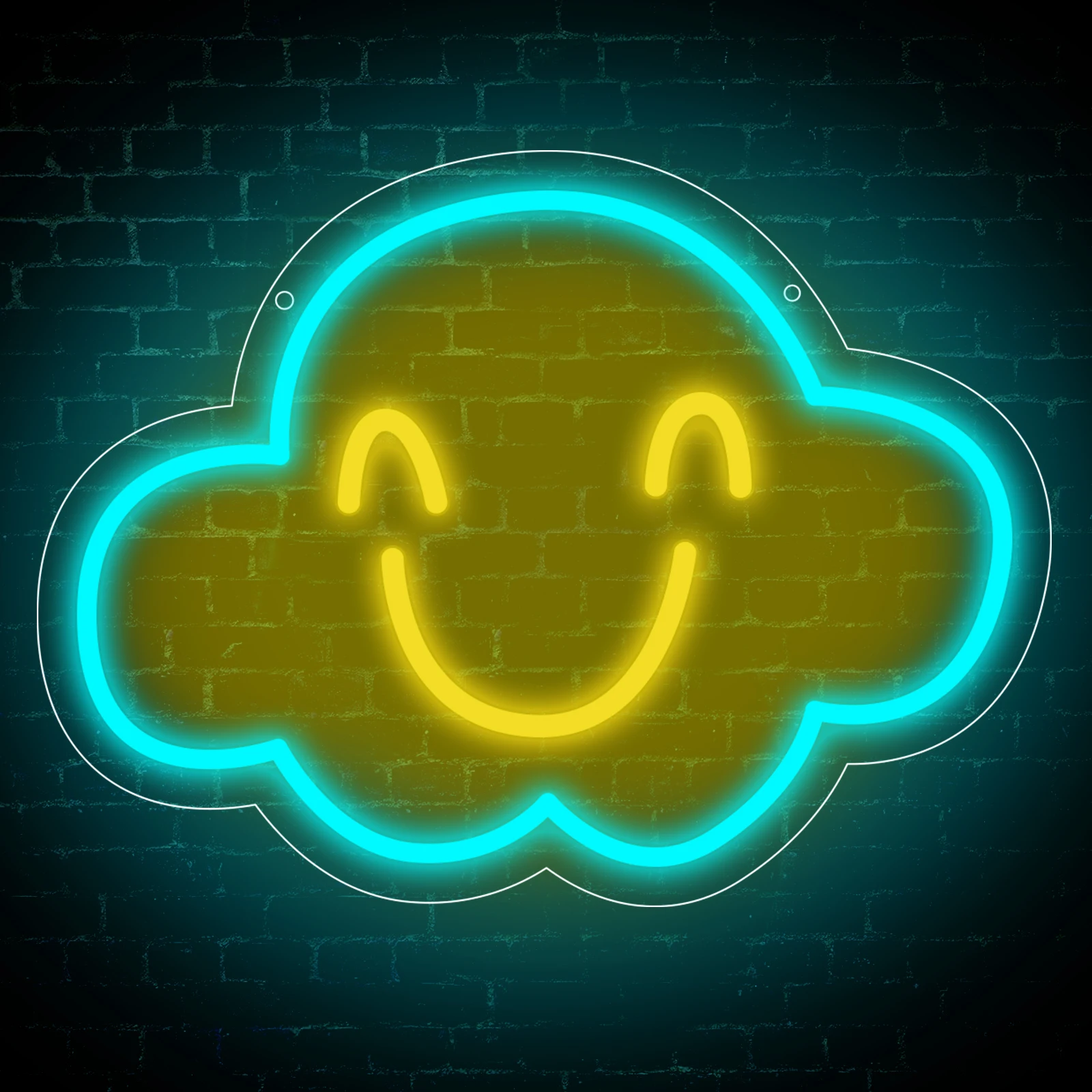 

﻿ Светодиодная неоновая вывеска Cloud LED с USB-питанием и регулировкой яркости для игровой комнаты, спальни, бара, гостиной, подарок на день рождения, украшение для стен