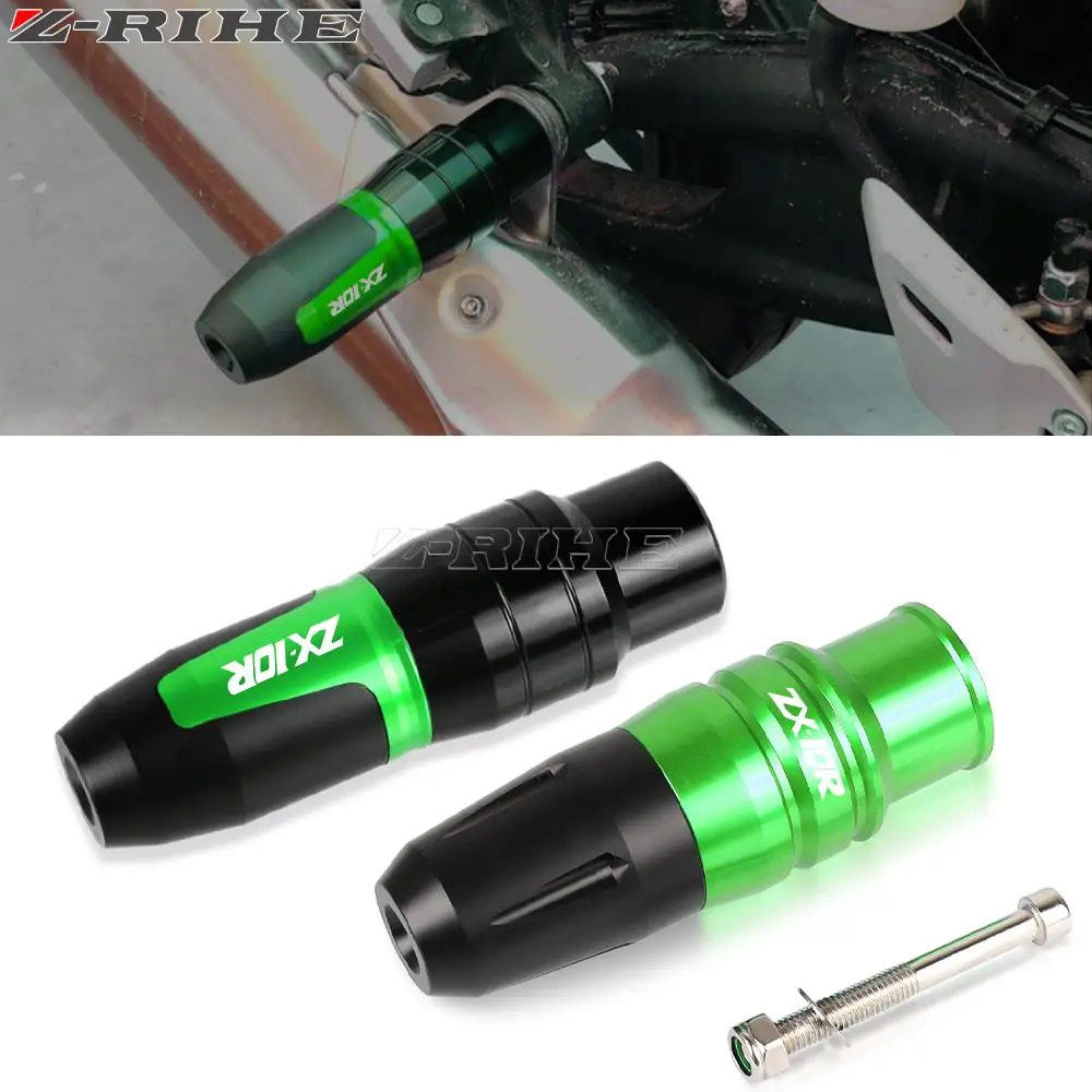 For Kawasaki ZX-10R ZX10R 2006-2015 ZX 10R ZX-10 R 2007 2008 2009 Exhaust Frame Sliders Crash Pads Falling Protector Accessories