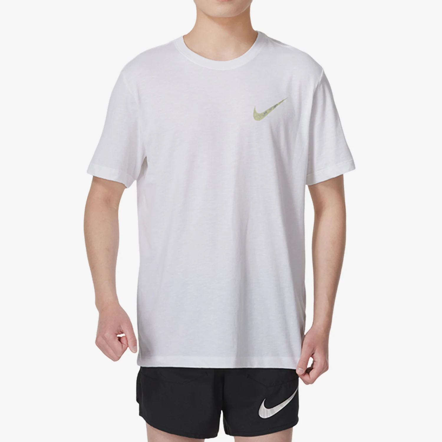 Nike Authentic Men's Breathable Fitness Round Neck Short sleeved T-shirt FQ3867-100