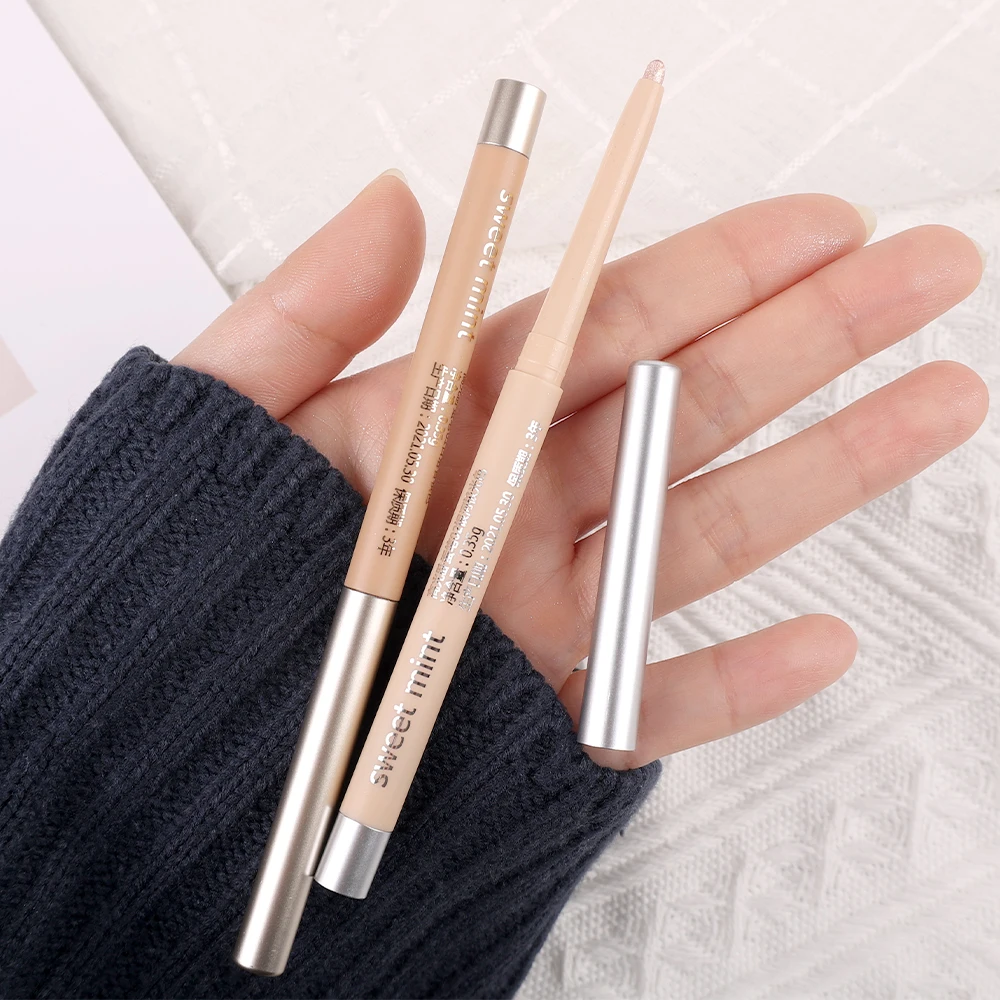 Mulit-Funtional Lying Silkworm Pencil Gel Eyeliner Pen Long Lasting Eye Brightener Make Up Stick Easy To Create A Natural Makeup