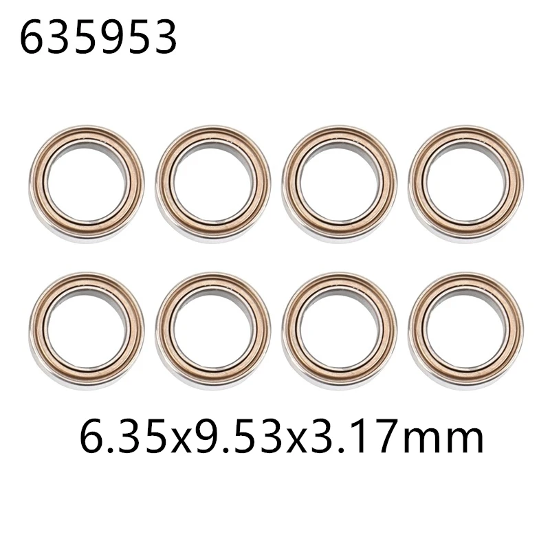 HAIBOXING HBX 8pcs Bearing Set 635953/793127 for 1/16 RC Car (16889/16889A/16890/16890A/SG1601/SG1602) - High Speed Durable