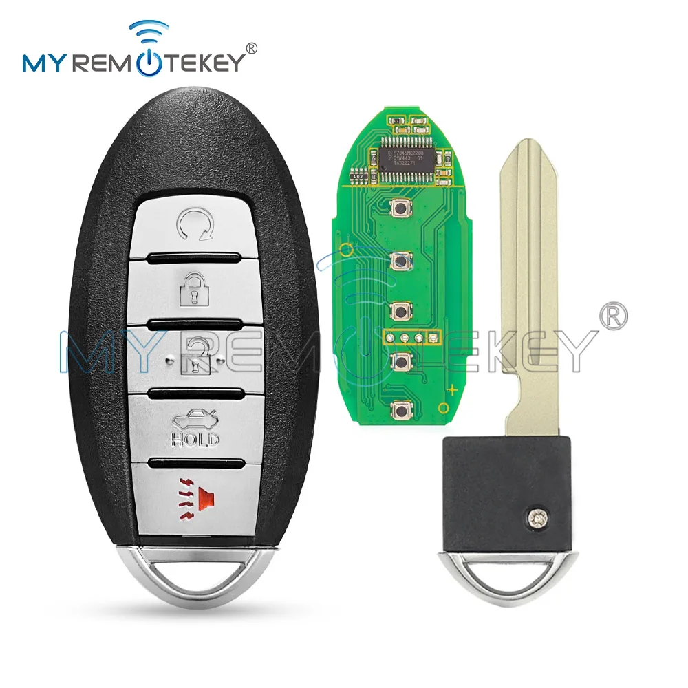 REMTEKEY 433MHz FSK For Infiniti Q50 Q60  S180144210 285E3-4HK0A KR5S1801440145 PCF7945M HITAG AES 4A CHIP NSN14 Smart Key