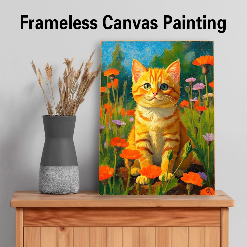 1 Pieza de Póster Personalizado sin Marco con Foto de Mascota, Impresiones para Pared, Cuadros Decorativos para Habitación, Cuadros Abstractos Modernos
