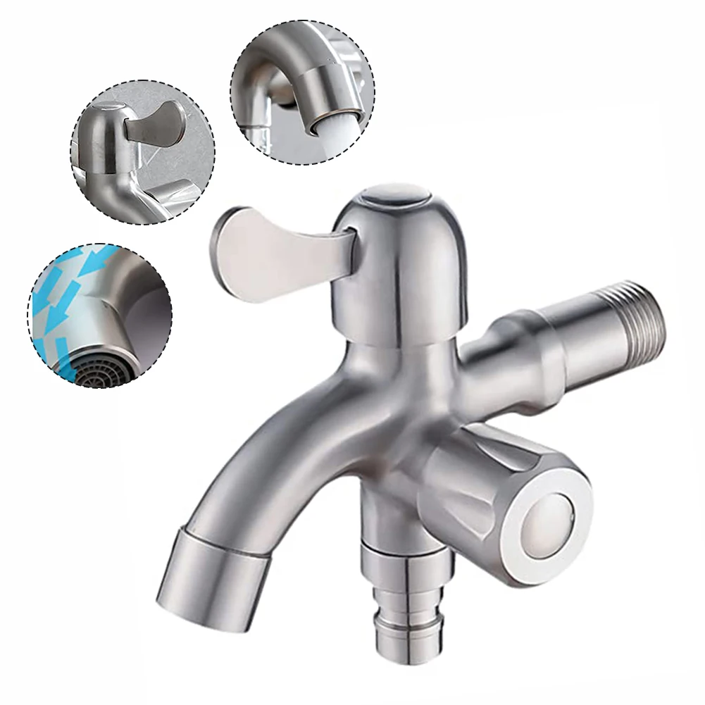 

Обустройство дома. Простая установка. Смеситель с двойным выходом. Слив с двойным выходом. 14*12*2 см. Совместим с раковинами.