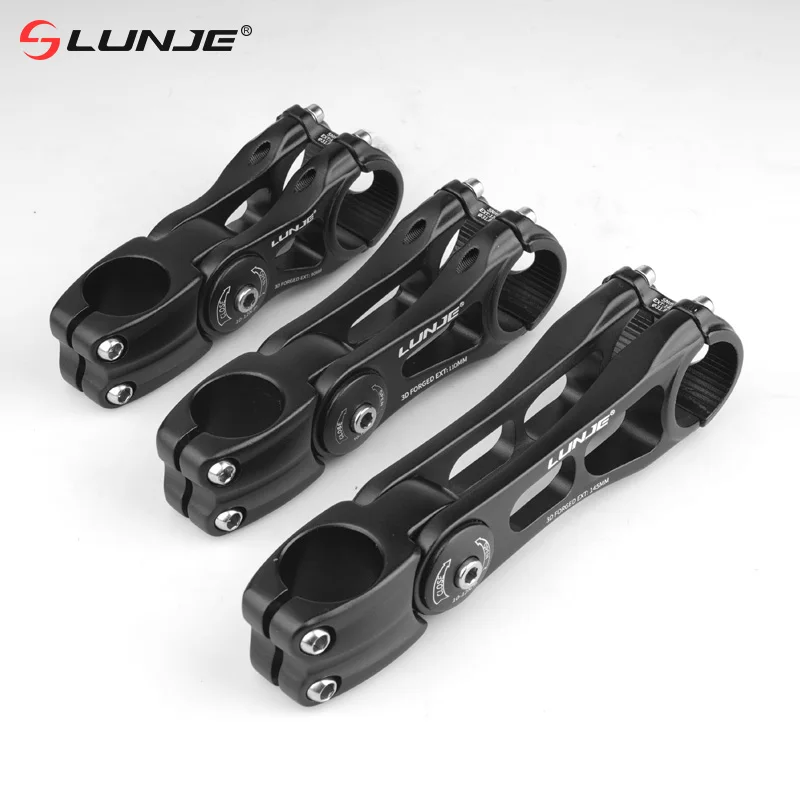 Tige de puissance réglable pour vtt, 90/110/130/145MM, tige de guidon de vélo ± 80 °   Table de vélo de route, tige de pont de cyclisme de 31.8mm