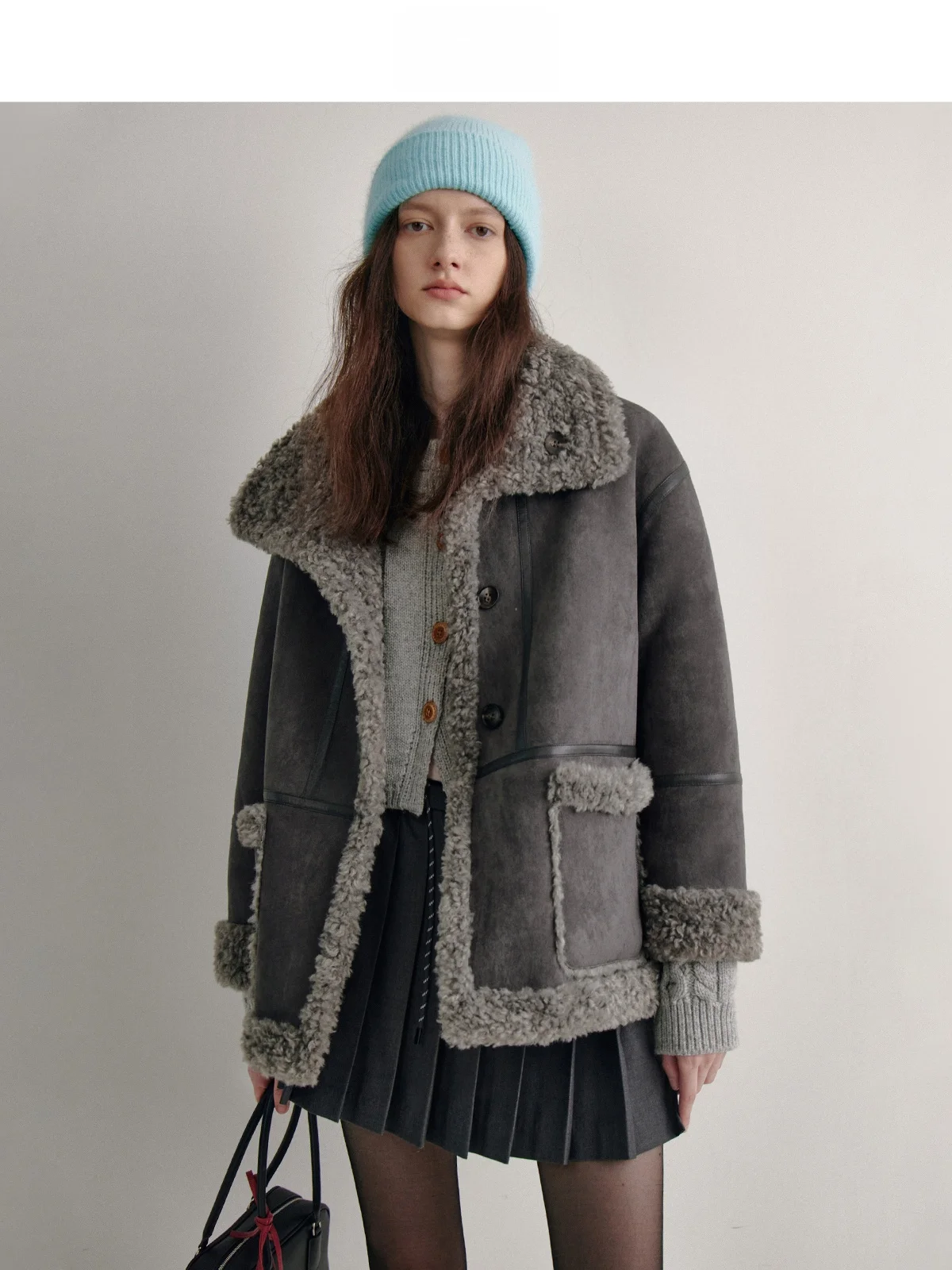 

Женское ретро-пальто Fano из искусственного меха: тепло и комфорт зимой, однотонная верхняя одежда для повседневной носки