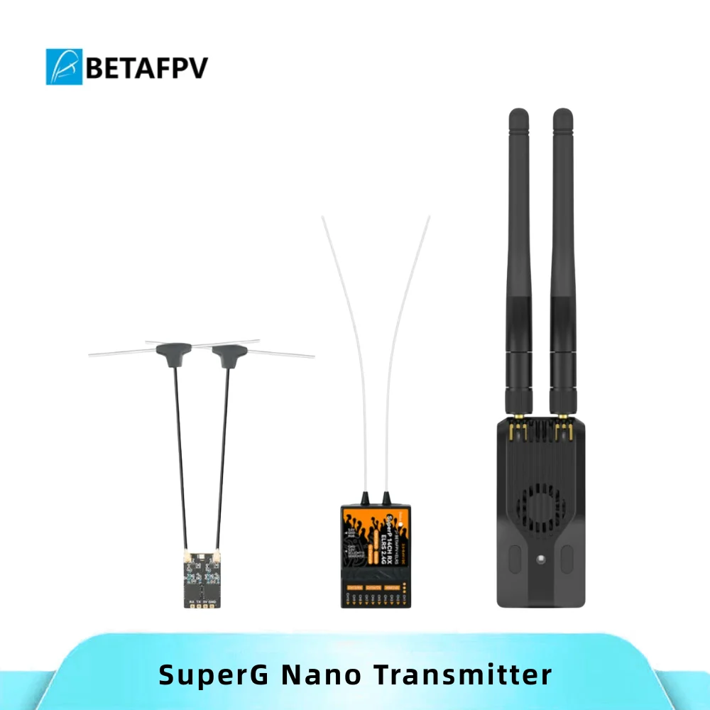 

BETAFPV SuperG Transmitter Dual-Frequency Diversity Transmit Power ELRS V3.3 2.4Ghz ISM For SuperD SuperP Receiver Spare Parts