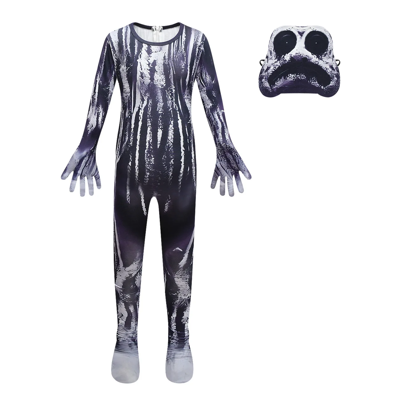 Kids Boys Girls Game Horrible Zoonomaly Jumpsuit Mask Outfit Children Christmas Halloween Cosplay Costume