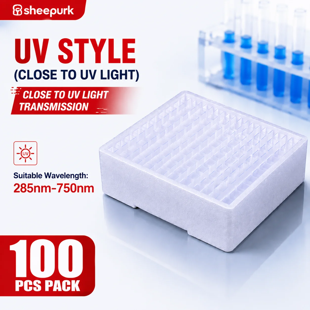 Einweg-Plastikküvetten 10mm PL 4,5ml 100 Stück 2 Ausführungen Hohe Lichtdurchlässigkeit Integralgeformte Labor-Spektrophotometer-Küvetten – Detail 10