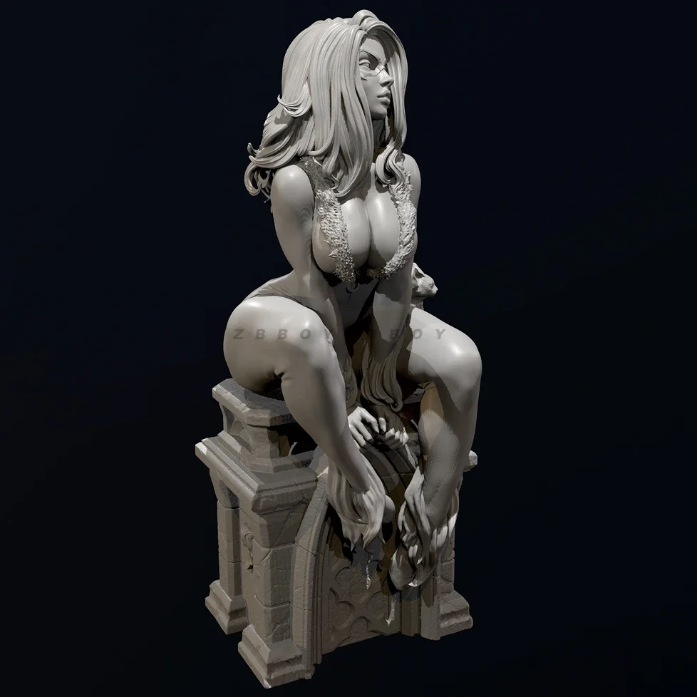 The height of man 25mm 40mm 60mm Resin model kits figure beauty colorless and self-assembled （3D Printing ）TD-6503/3D