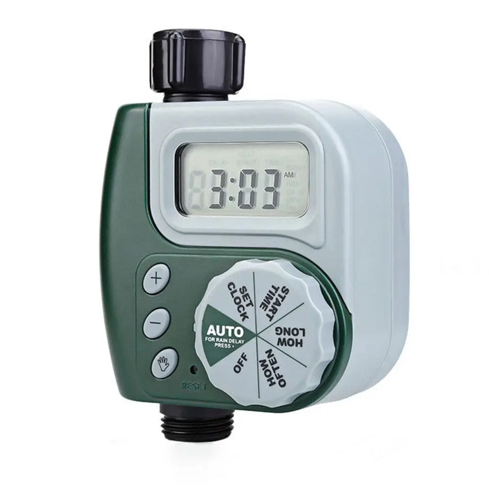 Automatic Timer Irrigation Controller Multifunctional Electronic Programmable Hose Timer Digital Display Weatherproof