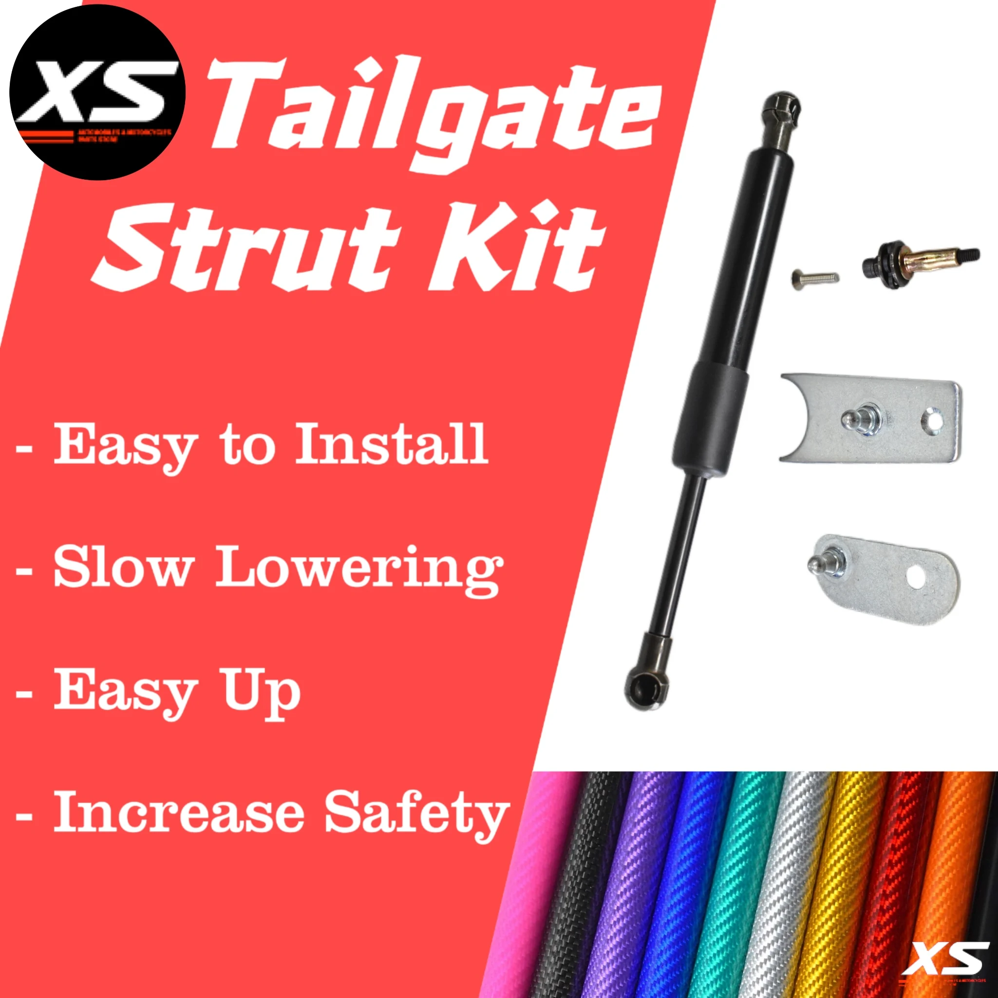 

1PC Rear Tailgate Assist Shock For Chevrolet Colorado GMC Canyon 3rd Gen 2023 2024 Pickup Slow Down Easy Up Strut Damper Rod Arm