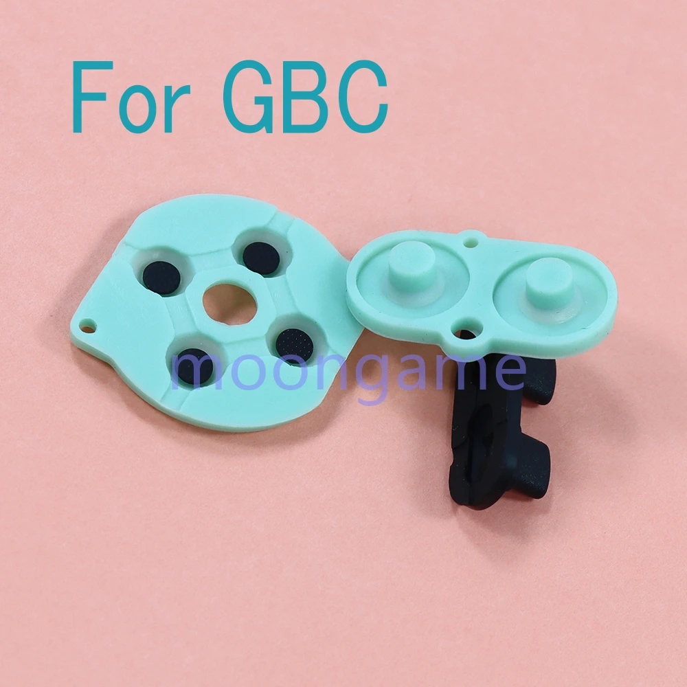 2sets High Quality A B DPad Select Start Button Conductive Rubber Pad For For GBC Console Silicone Conductive