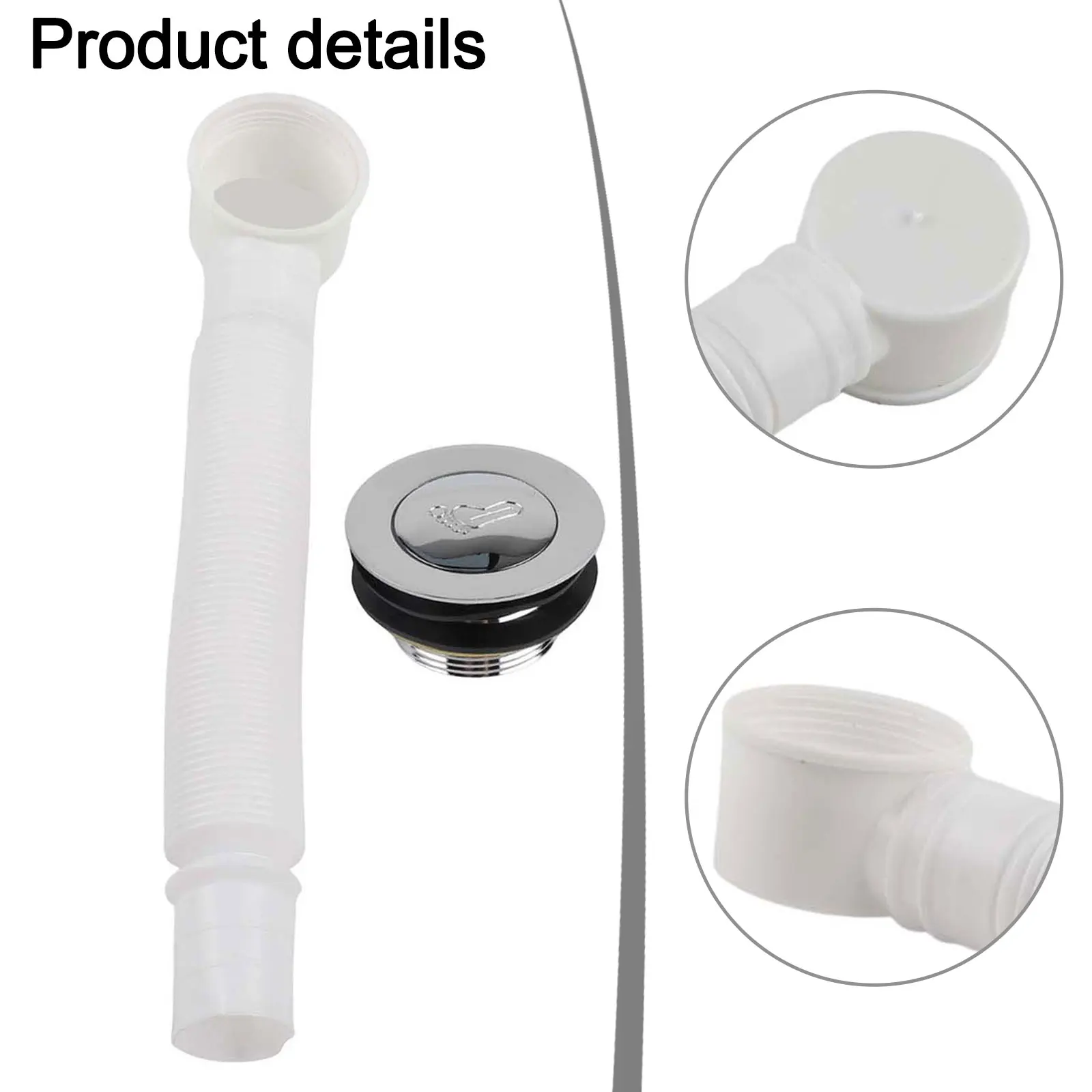 

Аксессуар для ванной комнаты, пробка для слива отходов, пробка для слива ванны, удобная сливная пробка, простая в эксплуатации, эффективный водозащитный барьер