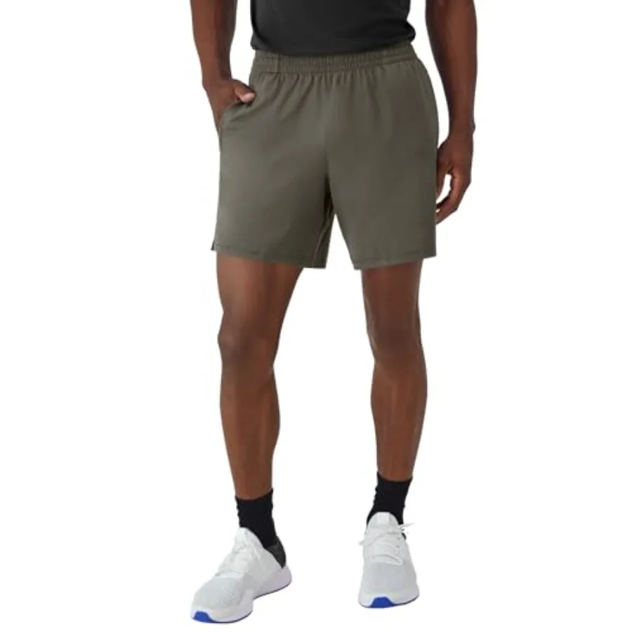 

Mens Moves Performance Shorts Athletic Moisture-Wicking Shorts with Pockets 6" Inseam