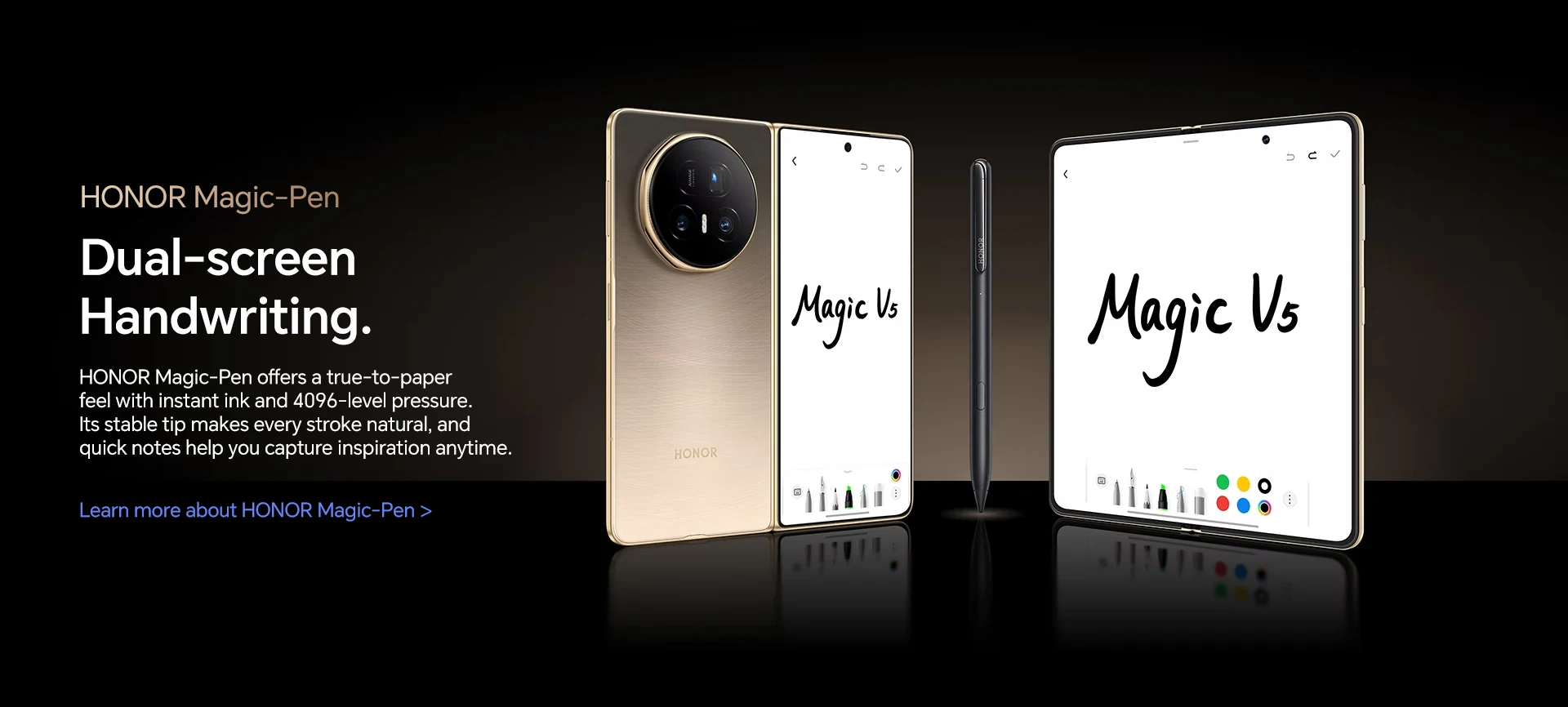 HONOR Magic V5 Global Version Foldable Smartphone Snapdragon 8 Elite 7.95" OLED Display 5820mAh Battery 66W NFC 50MP Cameras