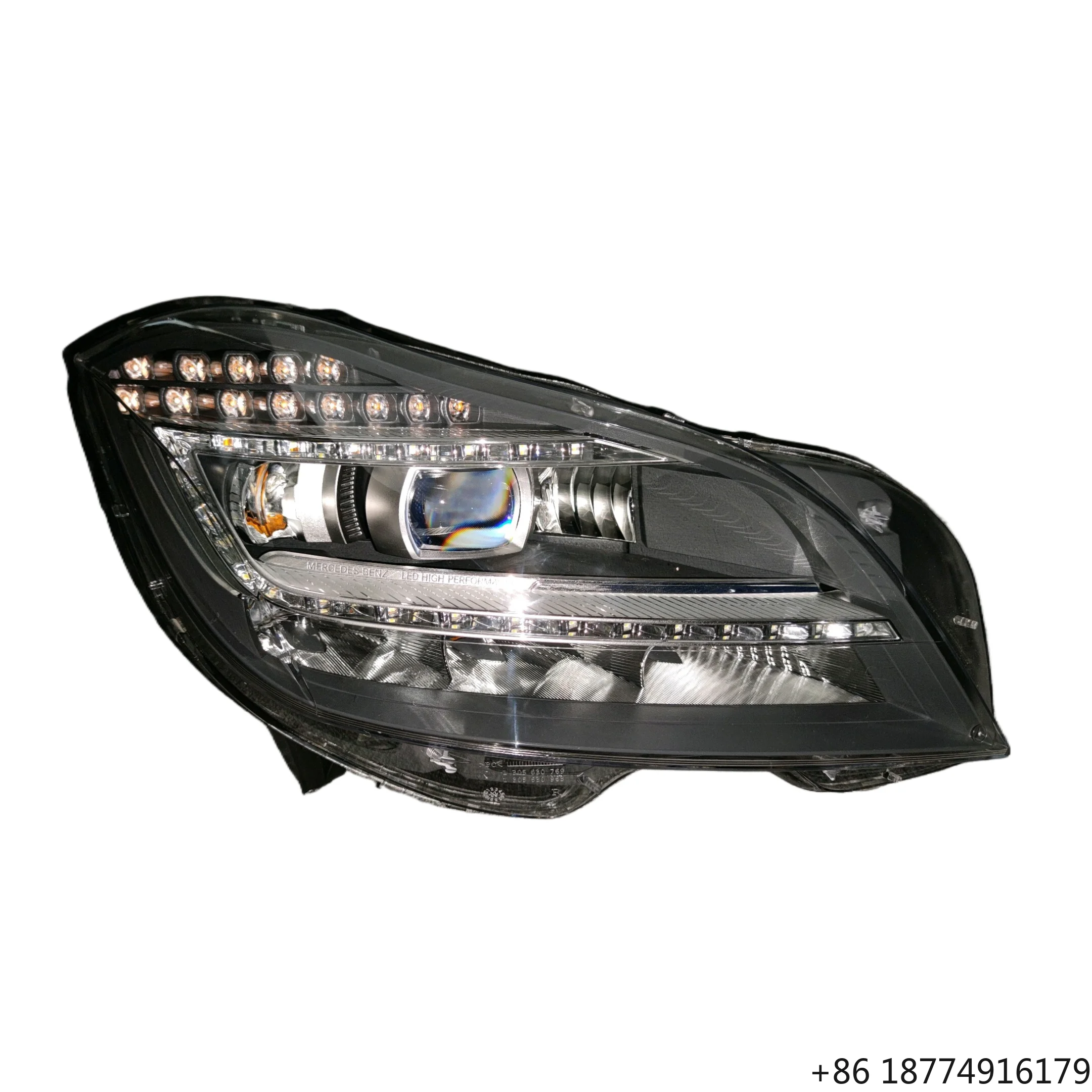 

For -CLS C218 Headlight Lens 2012-2017 Headlamp CLS 63 250 300 350 400 500 550 218 Geometric Light