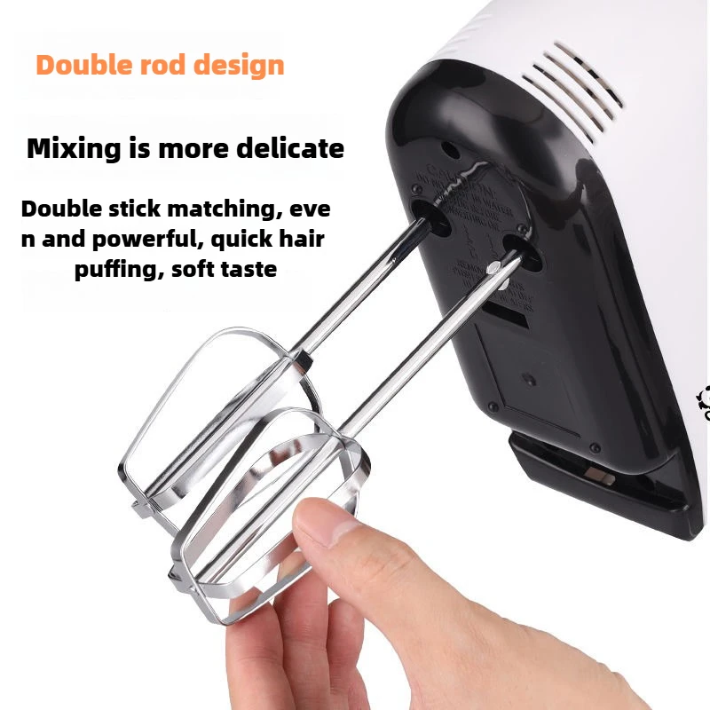 Handheld egg beater Electric household automatic mixer Baking small whipping cream mixer