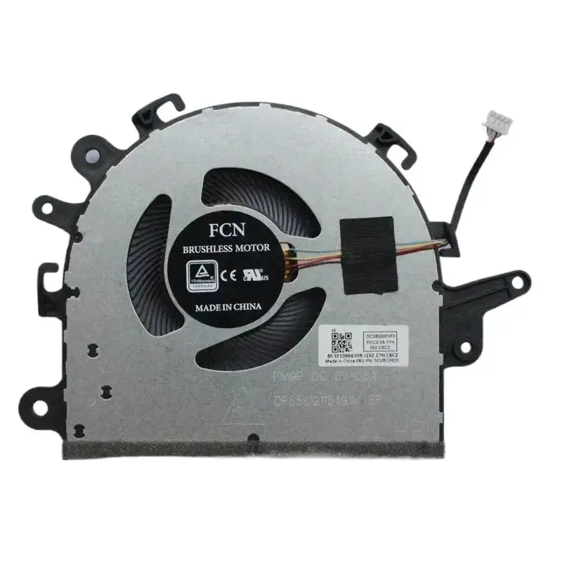 Wyoresy new original laptop CPU cooling fan for Lenovo V15(G1 υ) IdeaPad 3i (15iml05) 3 15are05 81w40070rk fm9p 5f10s13910