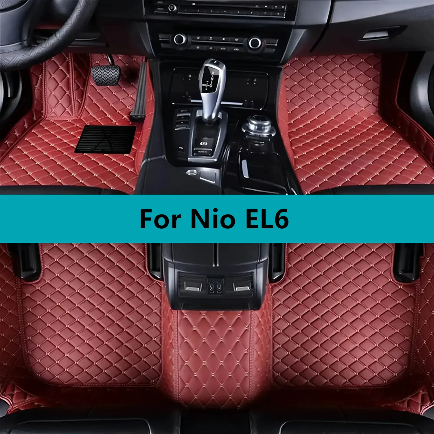 

Car Floor Mats For Nio EL6 2023 2024 2025 2026 2027 Custom Leather Waterproof Car Floor Mats Interior Accessories