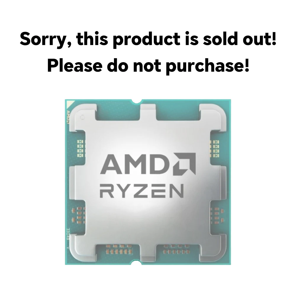 AMD Ryzen 7 8700F 8-Core 16-Thread CPU 5.0GHz AM5 DDR5 65W