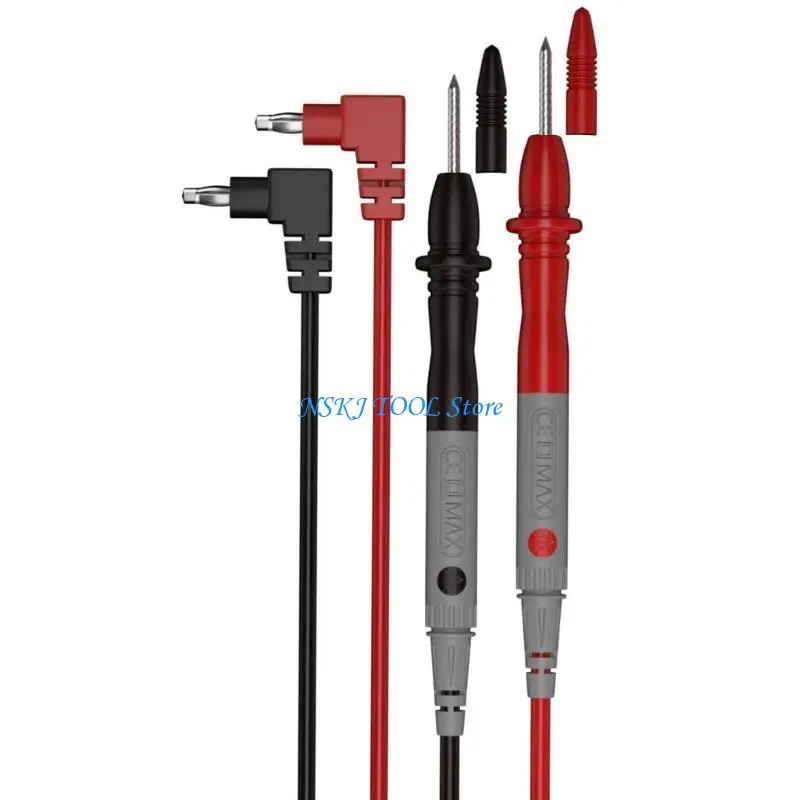 L8RC Высокая точность мультиметровые тестовые отведения с изолированными мультиметровыми зондами с иглой, инсультамит