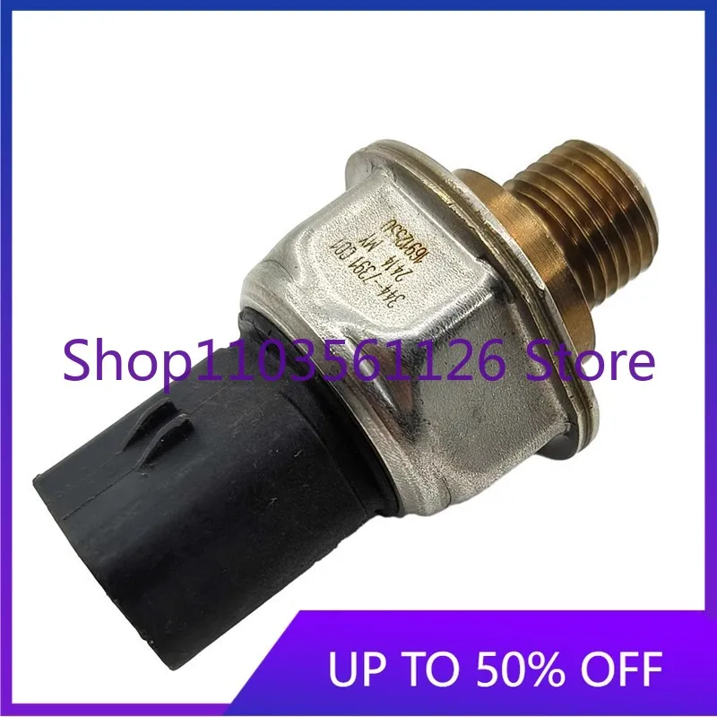 Hot Sale 320 336D Excavator Engine High Pressure Common Rail Fuel Pressure Sensor Part Number 344-7391