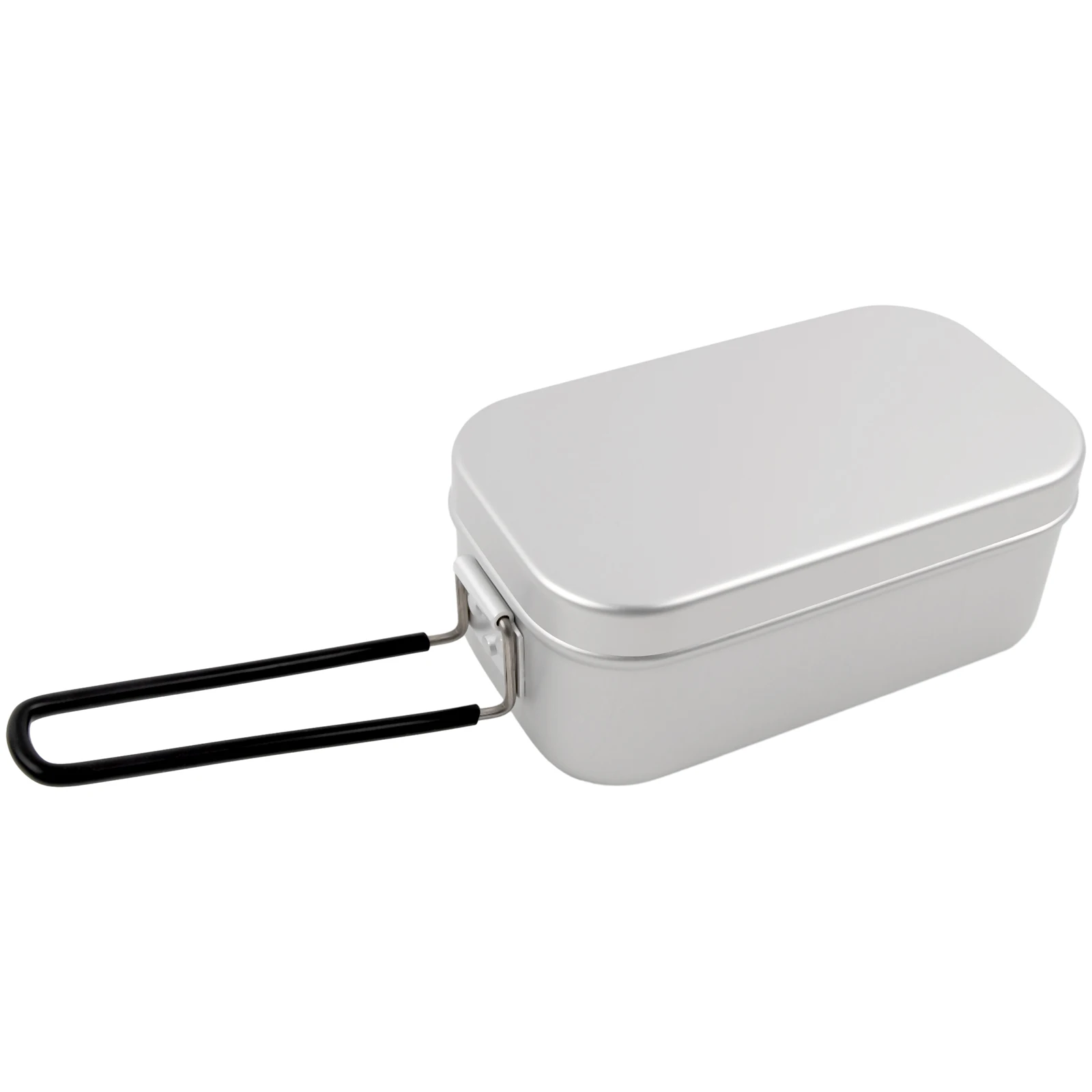

Portable Aluminum Camping Lunch Box Water Kettle Set, Compact Design, Enjoy Delicious Meals on Your Outdoor Trips