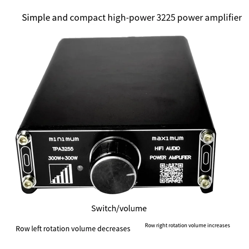 A25R-TPA3255 Fever Grade HIFI Digital Power Amplifier Board 300Wx2 Dual Channel High Power Audio Amplifier Module