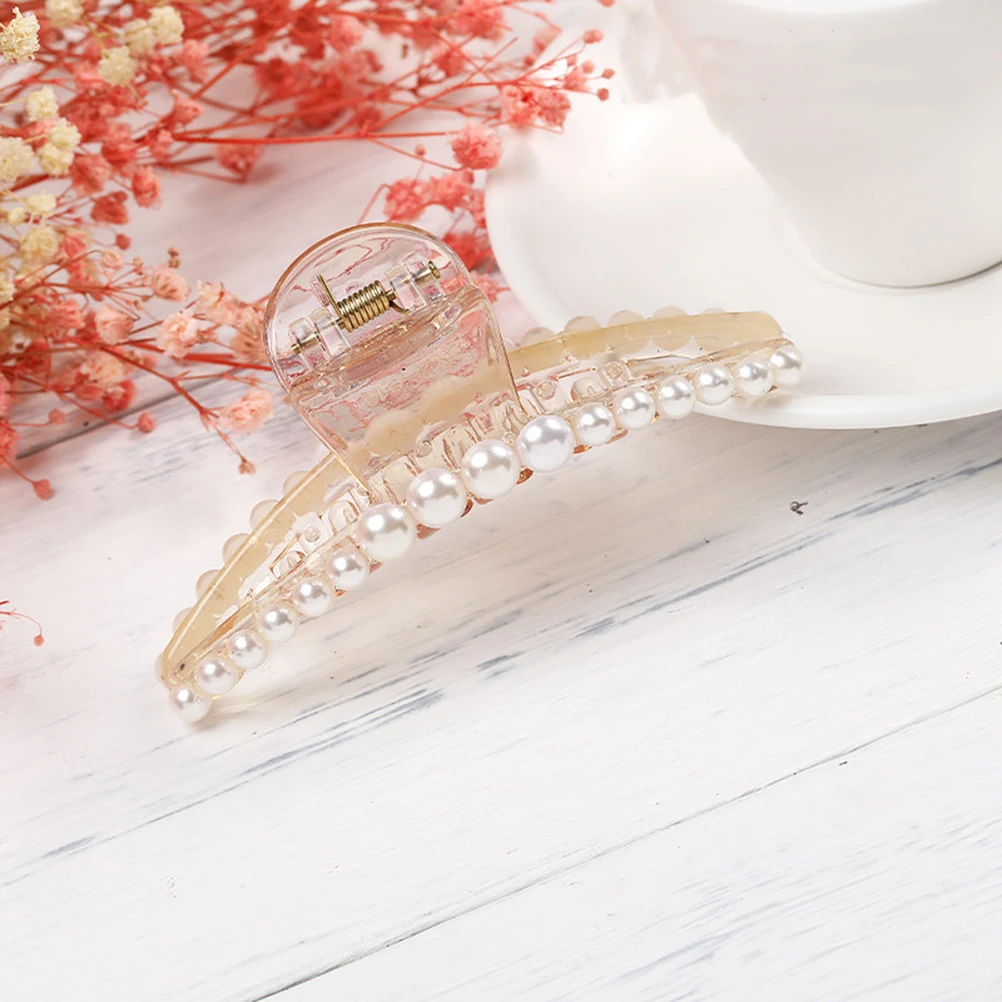 

Durable Plastic Hair Clamps Women Accessories Thick Thin Hair Claw Clips Ponytail Holder Travel Outing Hairstyle Decorations