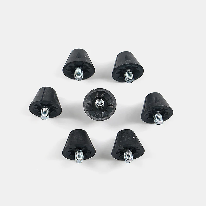 1PC Black Football Shoe Replacement Spikes 16mm/13mm Nylon Studs Easy To Use For Threaded Football Shoe Studs Sports Accessories