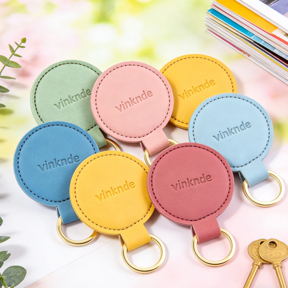 

Персонализированный кожаный брелок с гравировкой инициалов, круглый, для свадебных и рождественских подарков, для дорожных сумок