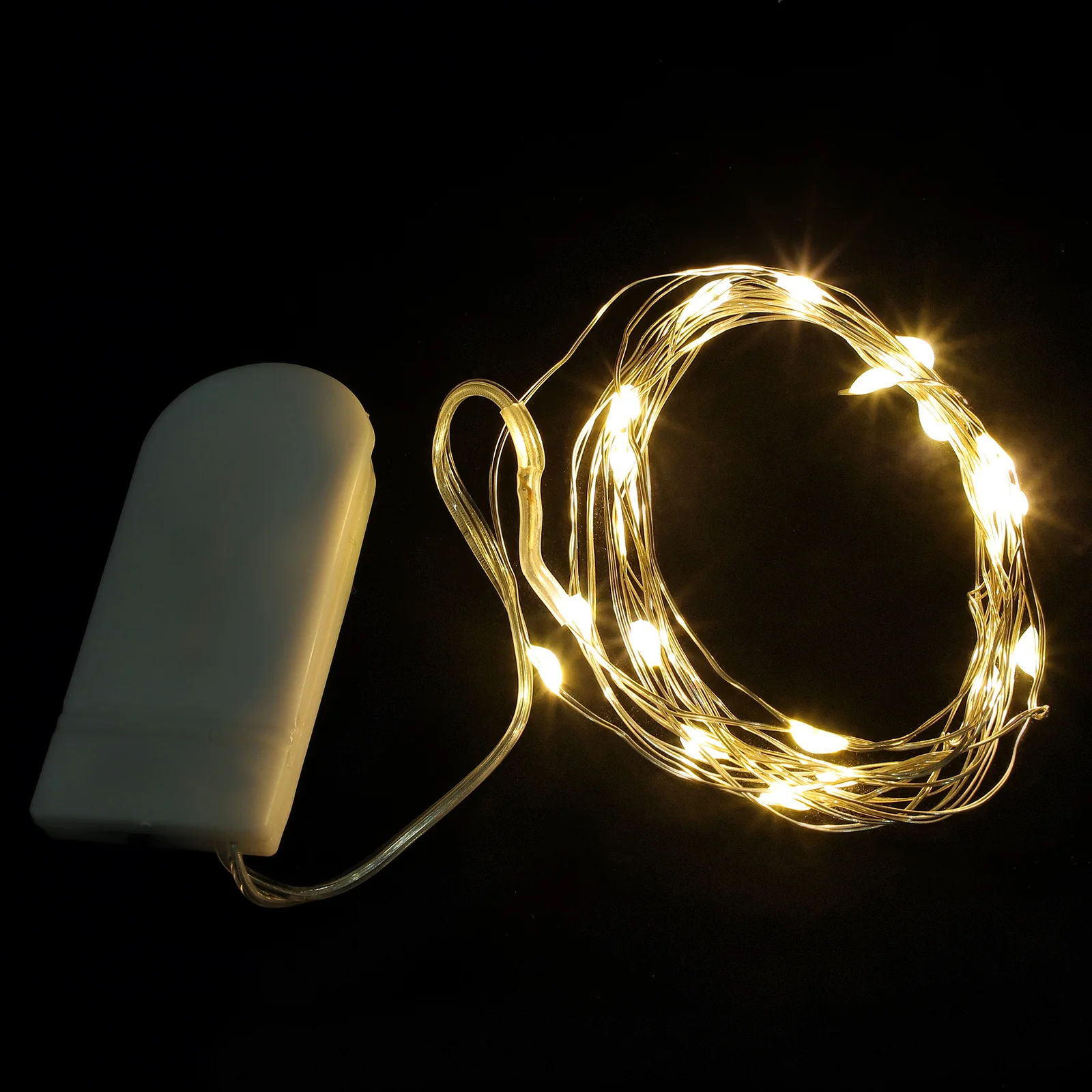 12 قطعة أضواء سلسلة LED تعمل أضواء سلسلة الجنية الزخرفية لغرفة النوم حفل زفاف فناء رومانسية ديكور المنزل هدية #3