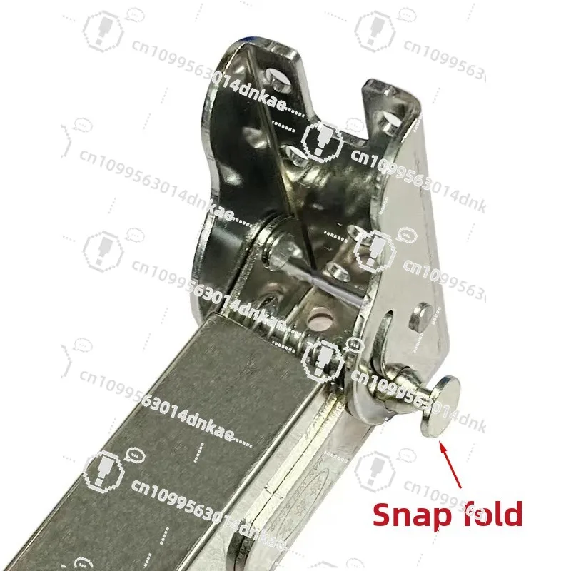 Stainless Steel Cassette Folding Telescopic Foot RV Foot Bar Foot Dining Table Legs Push-Pull Speed Adjustment Travel Portable
