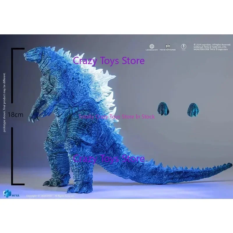 

In Stock Original Hiya Godzilla Vs. Kong 2 New Empire Anime Figure Vibrant Godzilla Stock Anime Figure Model Collectible Toy.