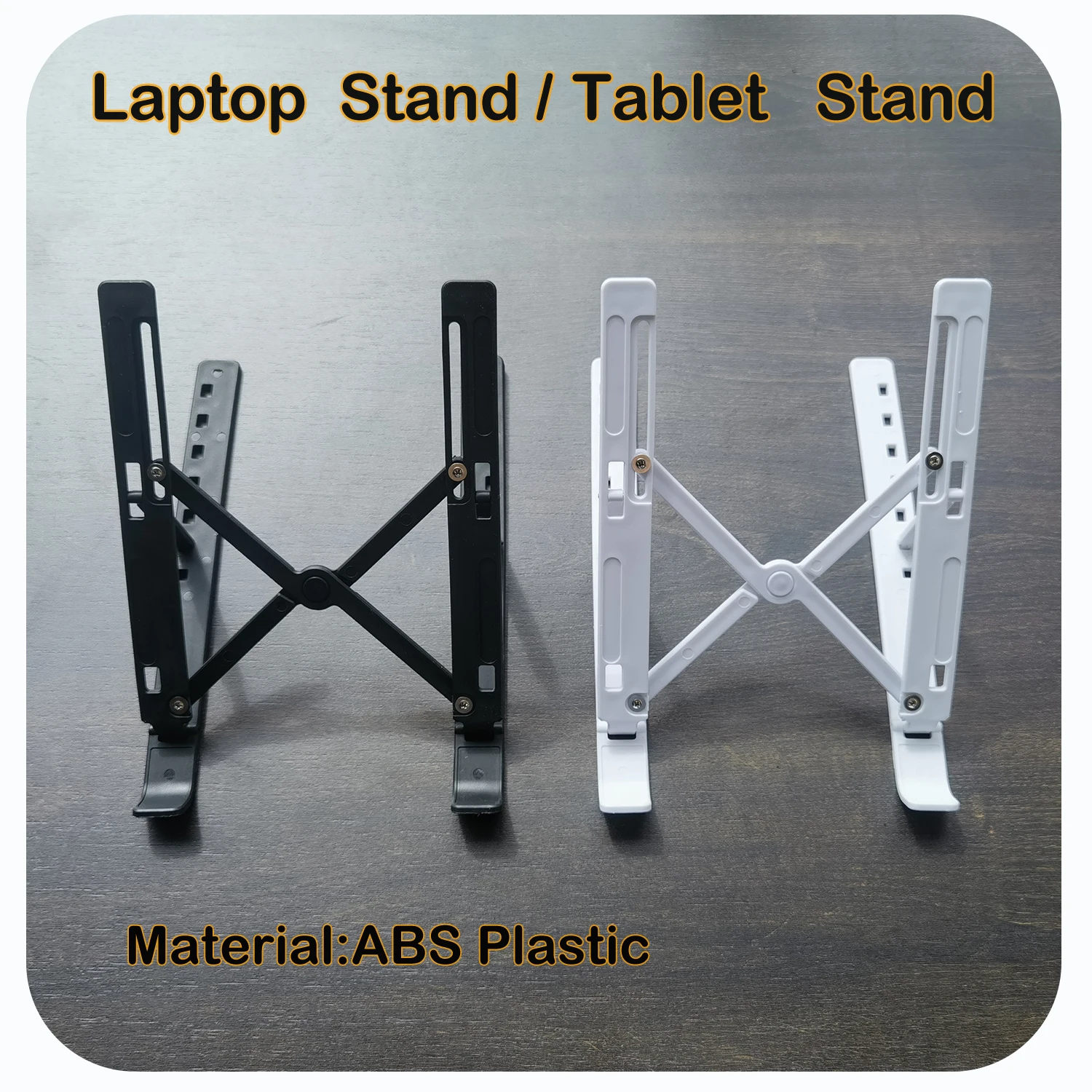 Plastic Laptop Accessories Universal Portable  Foldable Laptop Holder Stand Adjustable for Notebook  Matebook Tablet