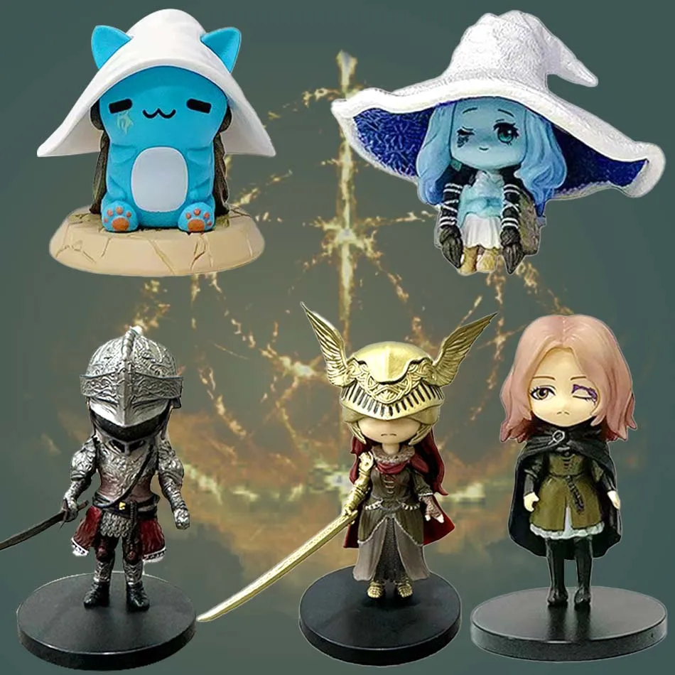 在庫あり フィギュアーツ ミニ Qバージョン アルデン・ファフアン・マリニア・ウルフ・バトル・ゴースト・ハーフウルフ・ブレイズ・メリナ 10cm アクションフィギュア おもちゃ コレクション